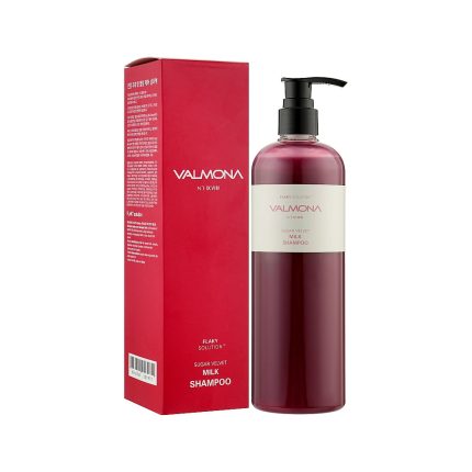 Ягодный шампунь для блеска волос Valmona Sugar Velvet Milk Shampoo. procosmetics_by