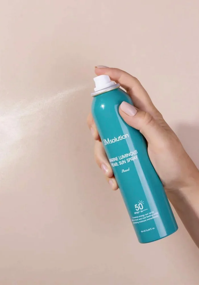 Солнцезащитный спрей с жемчугом |180 ml| JMsolution Marine Luminous Pearl Sun Spray SPF50+ PA+++
