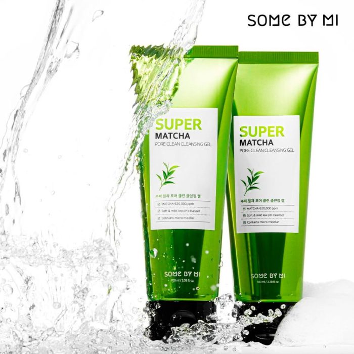 Гель для умывания с чаем матча