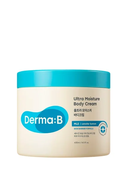 Интенсивно увлажняющий крем для тела Derma:B Ultra Moisture Body Cream 430 ml