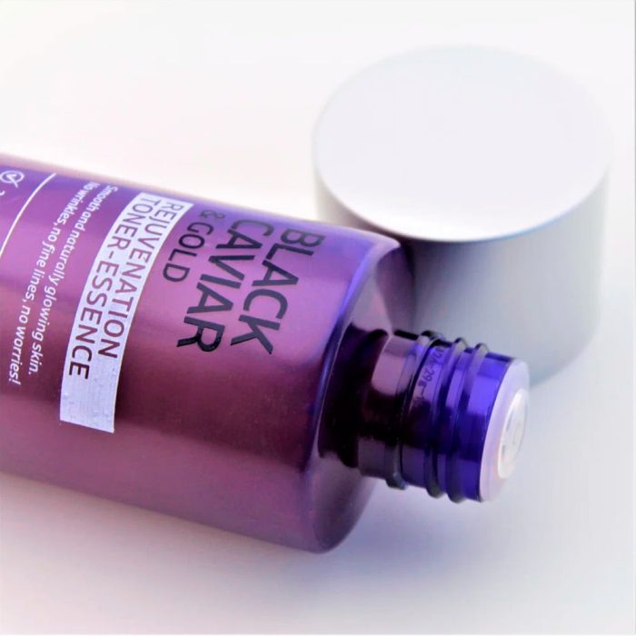 Тонер-эссенция с черной икрой и золотом |200 ml| CONSLY Black caviar & gold rejuvenation
