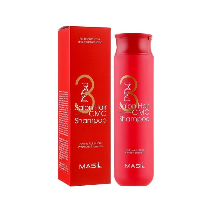 Восстанавливающий профессиональный шампунь с керамидами Masil 3 Salon Hair CMC Shampoo
