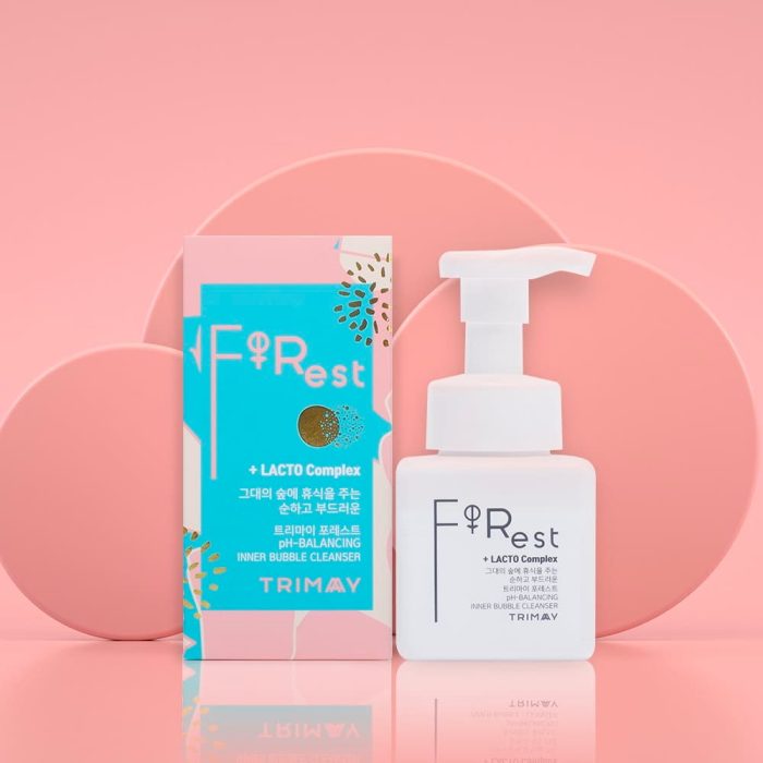 Мягкая пенка для интимной гигиены с пробиотиками Trimay Forest pH-Balansing Inner Bubble Cleanser