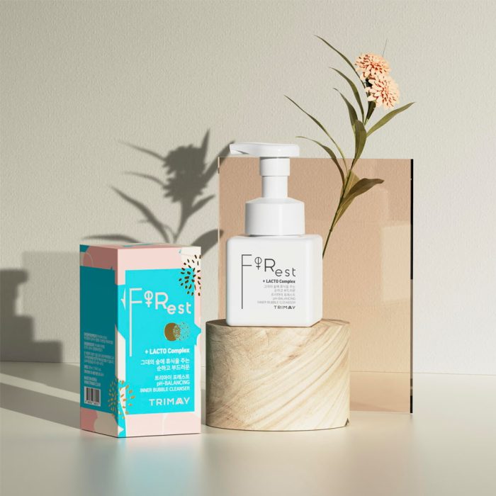 Мягкая пенка для интимной гигиены с пробиотиками Trimay Forest pH-Balansing Inner Bubble Cleanser