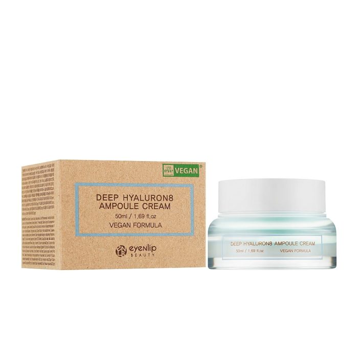 Крем для лица с гиалуроновой кислотой Eyenlip Beauty Deep Hyaluron8 Ampoule Cream