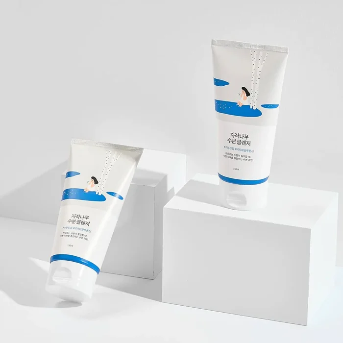 Увлажняющая гель-пенка для умывания с березовым соком |150 ml| Round Lab Birch Juice Moisturizing Cleanser