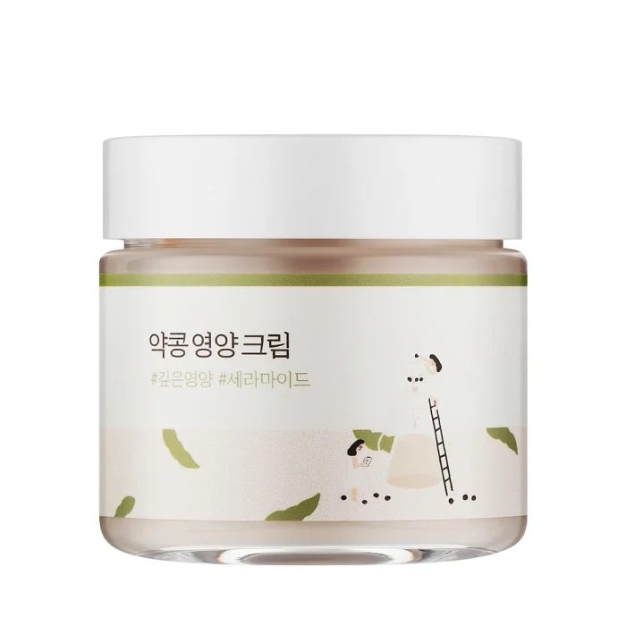 Питательный крем с чёрной соей |80 ml| Round Lab Soybean Nourishing Cream