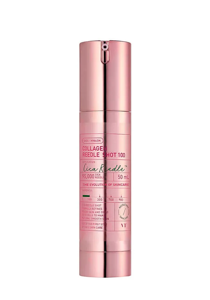VT_Cosmetics_Collagen_Reedle_Shot_100_01_procosmetics_by Бустер-сыворотка с микроиглами и коллагеном |50 ml| VT Cosmetics Collagen Reedle Shot 100
