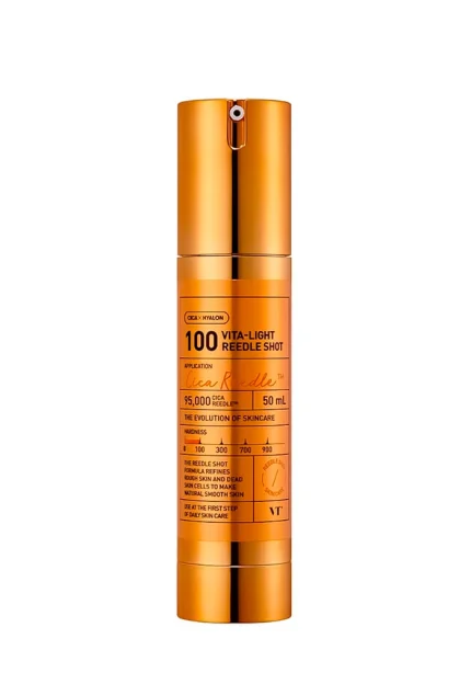 Бустер-сыворотка с микроиглами и витамином C |50 ml| VT Cosmetics Vita-Light Reedle Shot 100