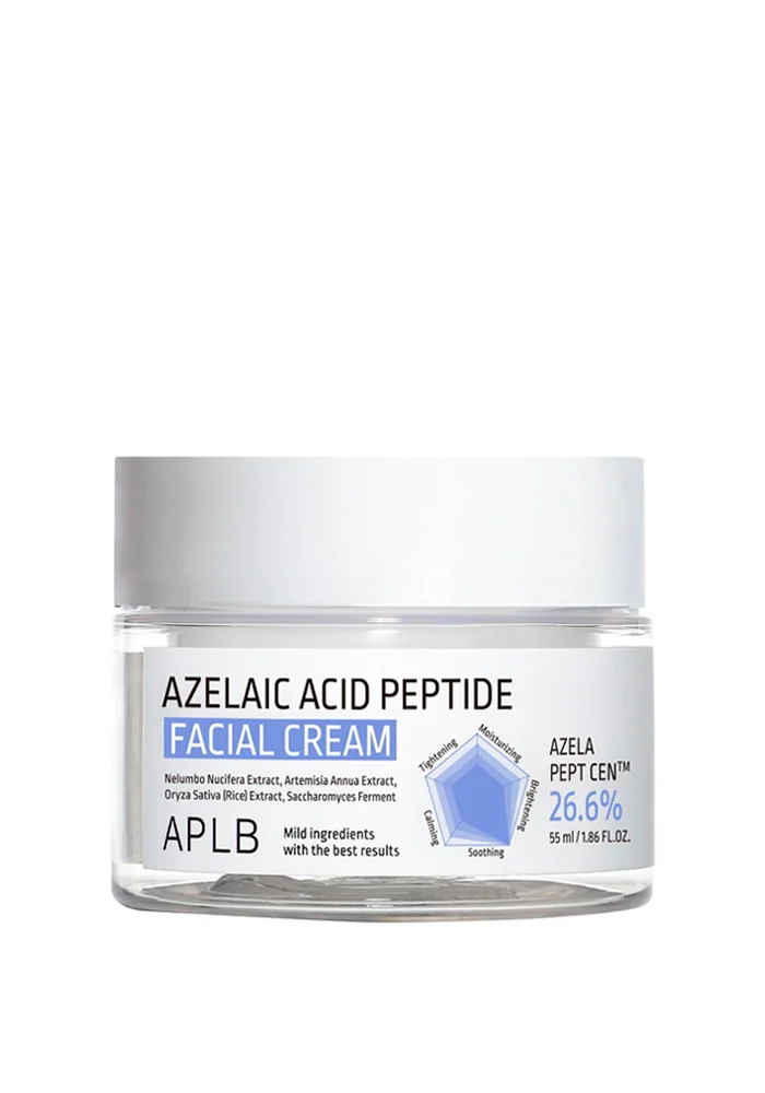 APLB_Azelaic_Acid_Peptide_Facial_Cream_01_procosmetics_by Пептидный крем для лица с азелаиновой кислотой |55 ml| APLB Azelaic Acid Peptide Facial Cream