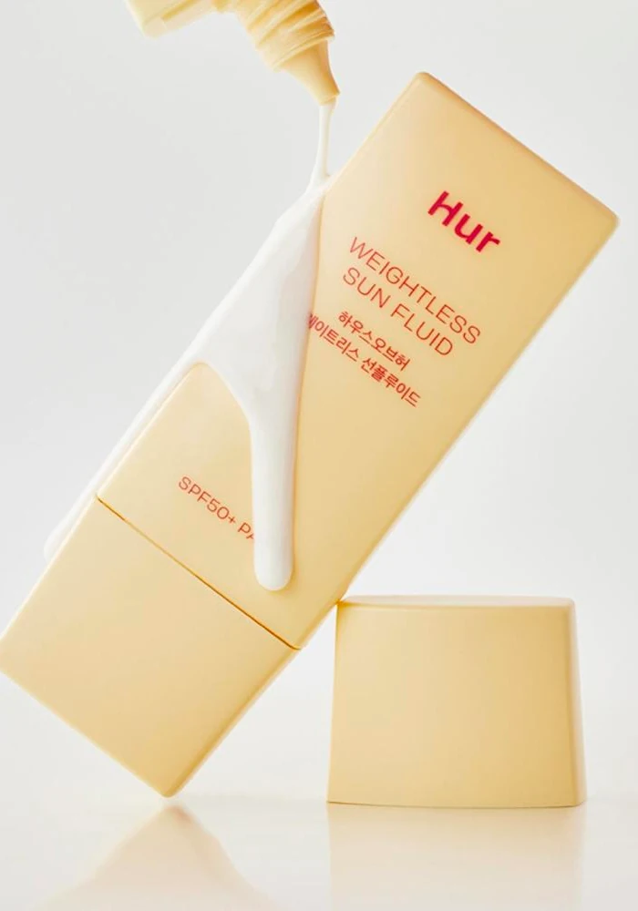 Лёгкий солнцезащитный флюид с юдзу |50 ml| House of Hur Weightless Sun Fluid SPF50+ PA+