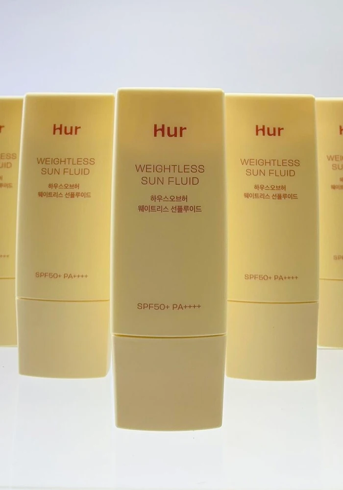 Лёгкий солнцезащитный флюид с юдзу |50 ml| House of Hur Weightless Sun Fluid SPF50+ PA+