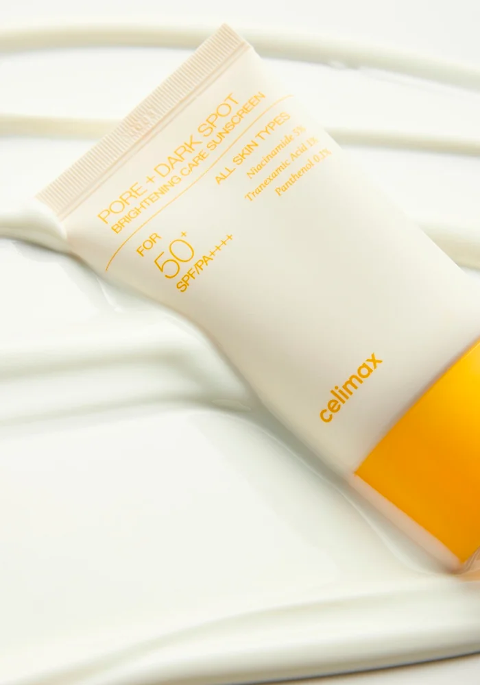Осветляющий солнцезащитный крем |50 ml| Celimax Pore+Dark Spot Brightening Care Sunscreen SPF50+ PA++++