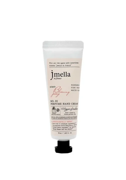 Парфюмированный крем для рук "Цветущий пион" |50 ml| JMELLA In France Blooming Peony NO.01 Perfume Hand Cream