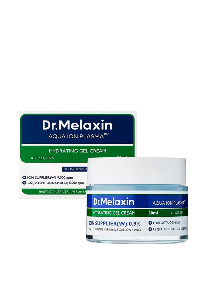 Dr.Melaxin_Aqua_Ion_Plasma_Gel_Cream_01_procosmetics_by Ультраувлажняющий крем-гель с аква-ионной плазмой |50 ml| Dr.Melaxin Aqua Ion Plasma Gel Cream