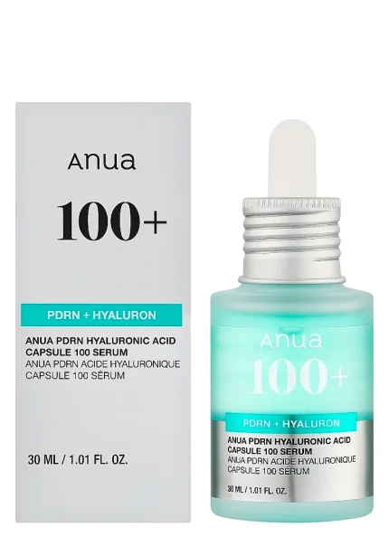 Сыворотка с ПДРН для сияния кожи |30 ml| Anua PDRN Hyaluronic Acid Capsule 100 Serum