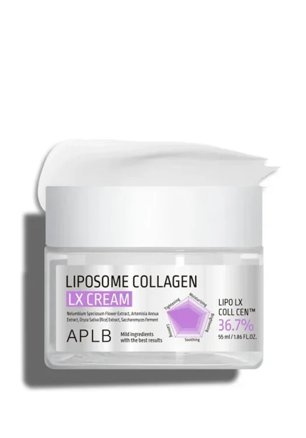 Крем для лица с липосомами и коллагеном |55 ml| APLB Liposome Collagen LX Cream