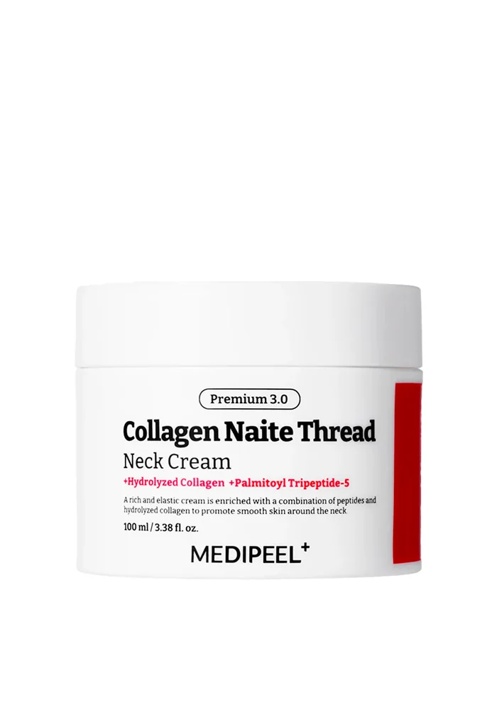 Medipeel_Premium_Collagen_Naite_Thread_Neck_Cream_V3_01_procosmetics_by Премиальный антивозрастной крем для шеи |100 ml| MEDIPEEL Premium Collagen Naite Thread Neck Cream 3.0
