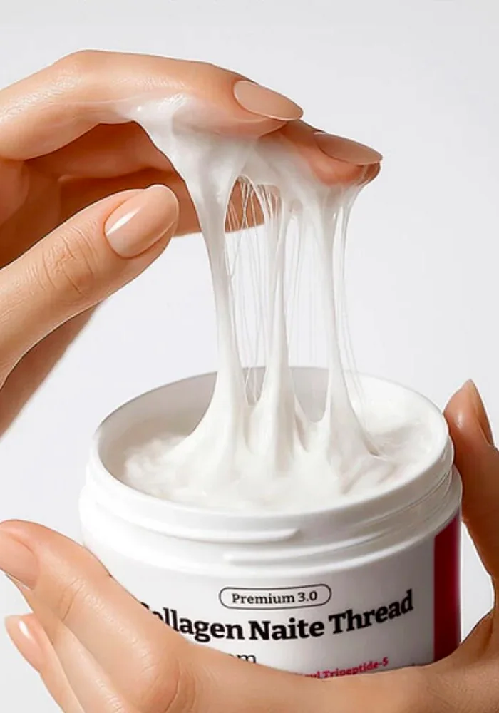 Премиальный антивозрастной крем для шеи |100 ml| MEDIPEEL Premium Collagen Naite Thread Neck Cream 3.0