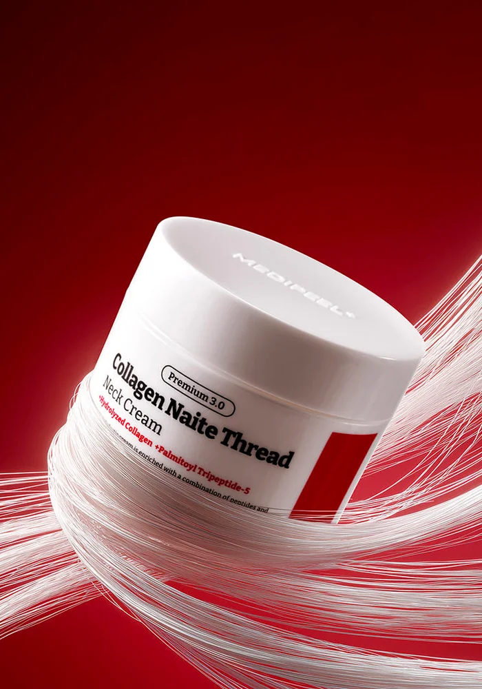 Премиальный антивозрастной крем для шеи |100 ml| MEDIPEEL Premium Collagen Naite Thread Neck Cream 3.0