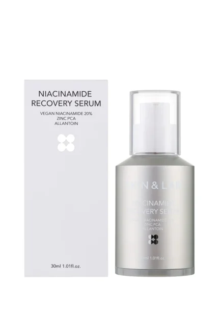 Сыворотка для сужения пор с 20% ниацинамида |30 ml| SKIN&LAB Niacinamide Recovery Serum