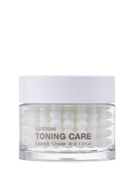 Осветляющий крем капсульный с глутатионом |80 ml| DR.CELLIO Toning Care Capsule Cream