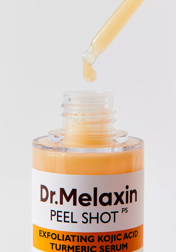 Сыворотка-пилинг с коевой кислотой |80 ml| Dr.Melaxin Peel Shot Exfoliating Kojic Acid Turmeric Serum