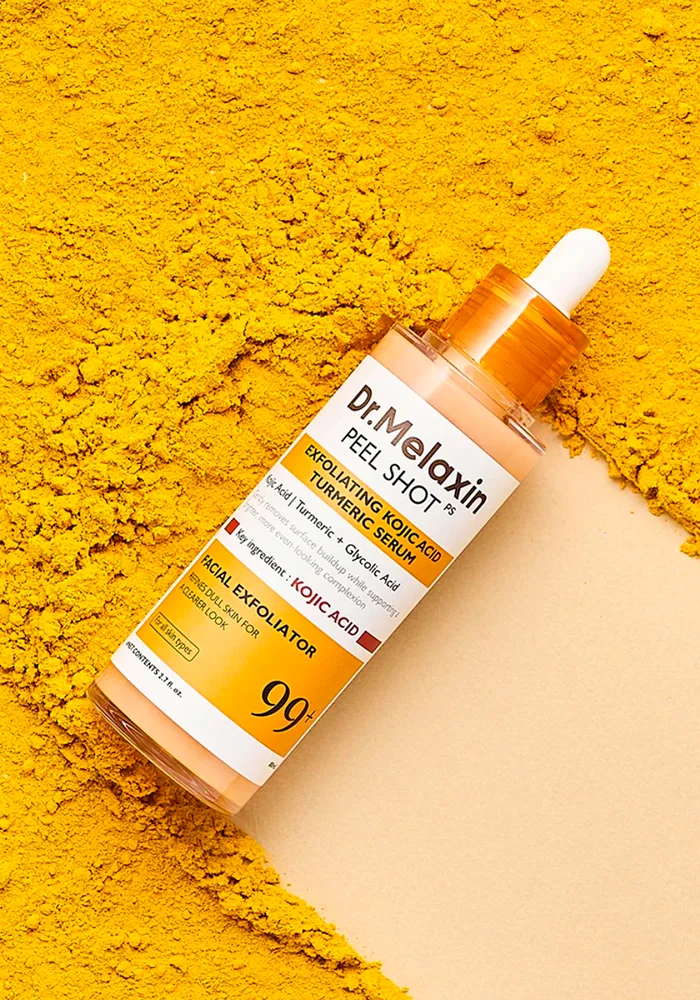 Сыворотка-пилинг с коевой кислотой |80 ml| Dr.Melaxin Peel Shot Exfoliating Kojic Acid Turmeric Serum