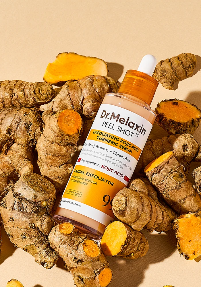 Сыворотка-пилинг с коевой кислотой |80 ml| Dr.Melaxin Peel Shot Exfoliating Kojic Acid Turmeric Serum