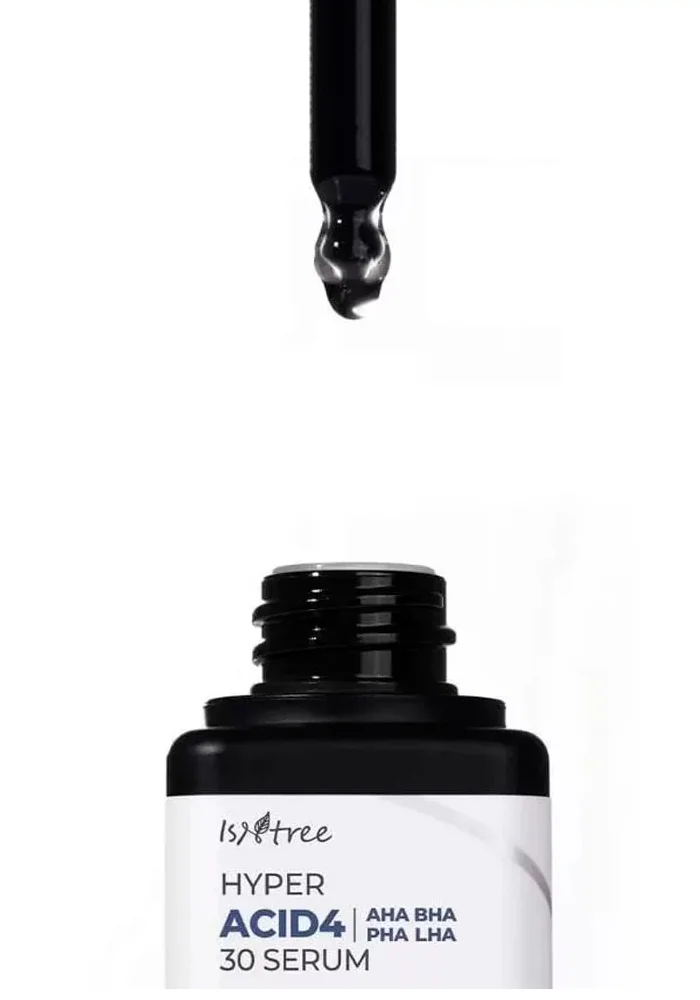 Пилинг-сыворотка с комплексом кислот |20 ml| IsNtree Hyper Acid4 AHA BHA PHA LHA 30 Serum