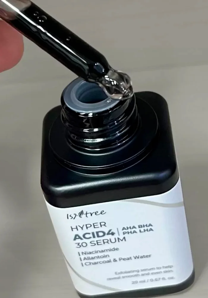 Пилинг-сыворотка с комплексом кислот |20 ml| IsNtree Hyper Acid4 AHA BHA PHA LHA 30 Serum