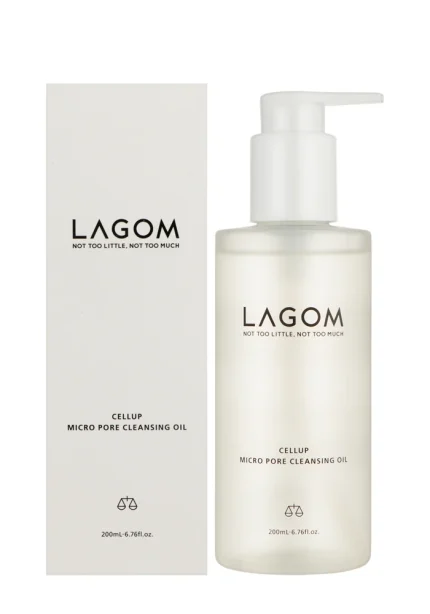 Гидрофильное масло для глубокого очищения пор |200 ml| Lagom Cellup Micro Pore Cleansing Oil