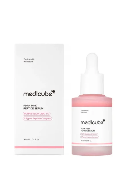 Лифтинг-сыворотка с ПДРН и пептидами |30 ml| medicube PDRN Pink Peptide Serum