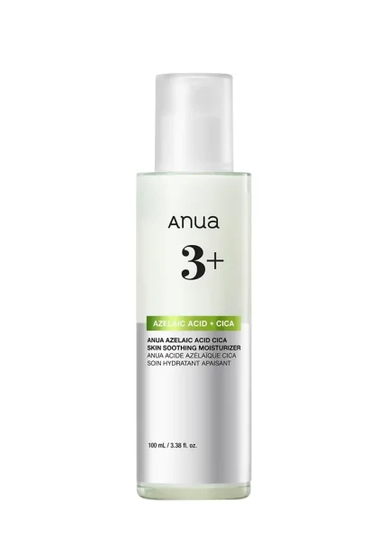 Успокаивающая эмульсия с 3% азелаиновой кислотой Anua Azelaic Acid CICA Skin Soothing Moisturizer 100 ml