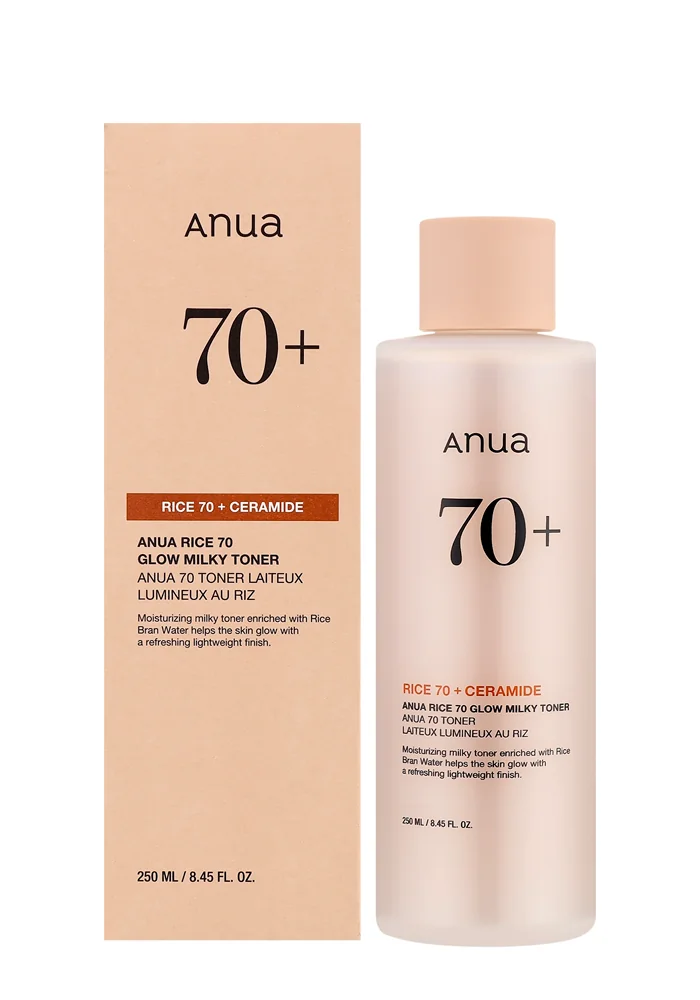 Anua_Rice_70_Glow_Milky_Toner_01_procosmetics_by Молочный тонер для сияния кожи с рисом Anua Rice 70 Glow Milky Toner 250 ml