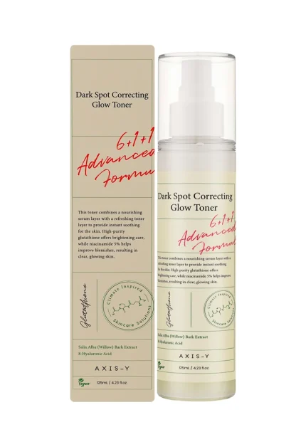 Осветляющий тонер-мист от постакне AXIS-Y Dark Spot Correcting Glow Toner 125 ml