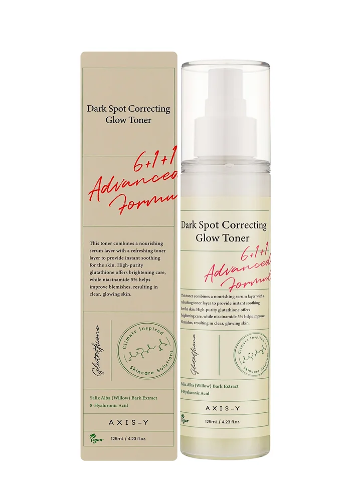 Осветляющий тонер-мист от постакне AXIS-Y Dark Spot Correcting Glow Toner 125 ml