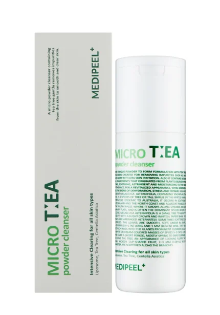 Глубоко очищающая энзимная пудра с чайным деревом MEDIPEEL Micro Tea Powder Cleanser 70 гр
