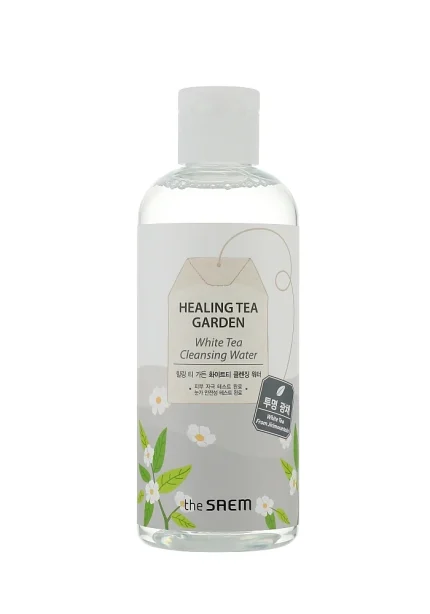 Очищающая вода с экстрактом белого чая |300 ml| The Saem Healing Tea Garden White Tea Cleansing Water