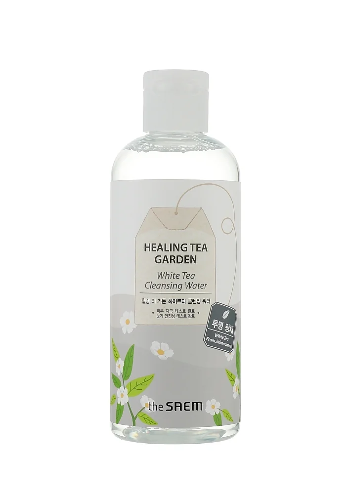 The-Saem_Healing_Tea_Garden_white_Tea_Cleansing_Water_01_procosmetics_by Очищающая вода с экстрактом белого чая |300 ml| The Saem Healing Tea Garden White Tea Cleansing Water