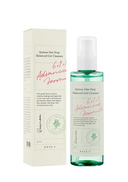 Универсальный очищающий гель с киноа AXIS-Y Quinoa One Step Balanced Gel Cleanser 180 ml
