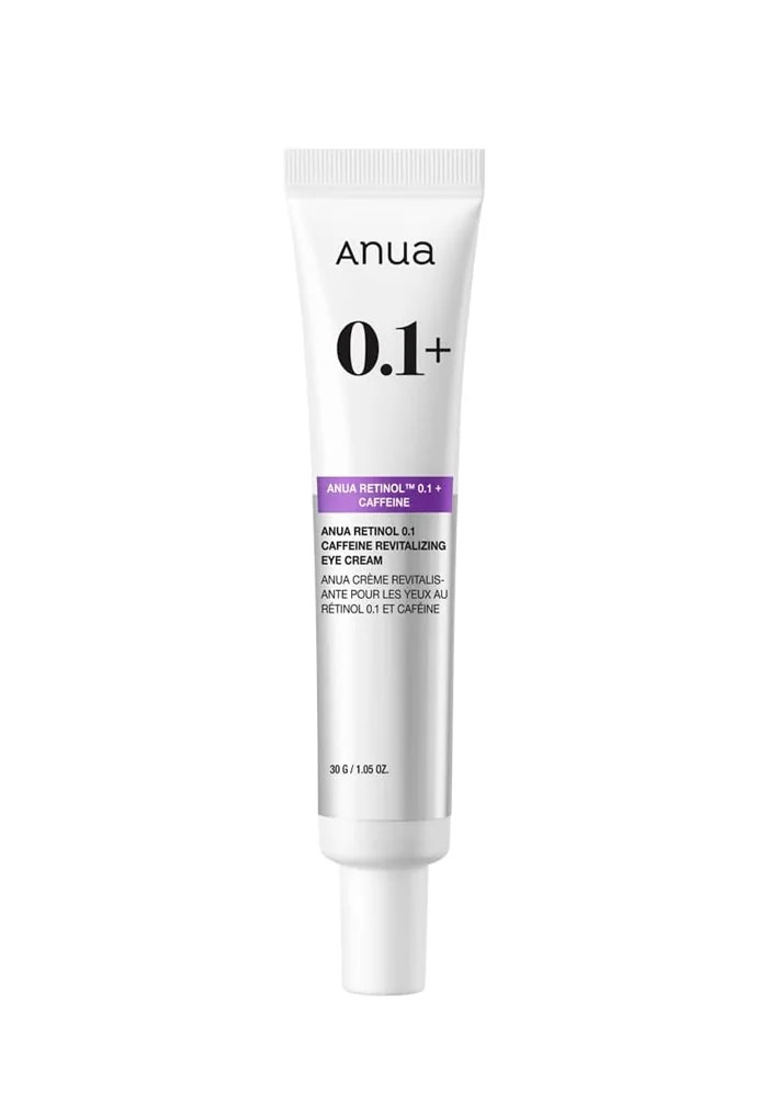 Retinol_0.1_Caffeine_Revitalizing_Eye_Cream_01_procosmetics_by Восстанавливающий крем для кожи вокруг глаз Anua Retinol 0.1 Caffeine Revitalizing Eye Cream 30 г