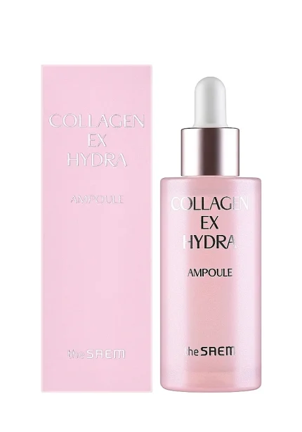 Сыворотка для лица увлажняющая с коллагеном The SAEM Collagen EX Hydra Ampoule